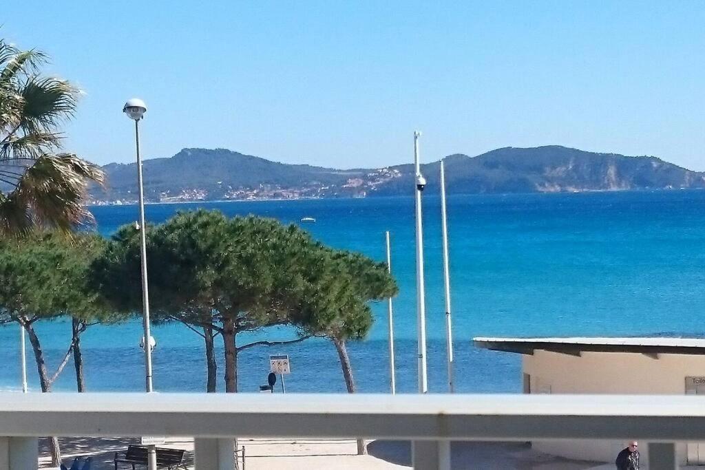 T3 Sur La Plage Vue Feerique Mer,Wifi, Parking Inclus , Clim La Ciotat Exterior foto